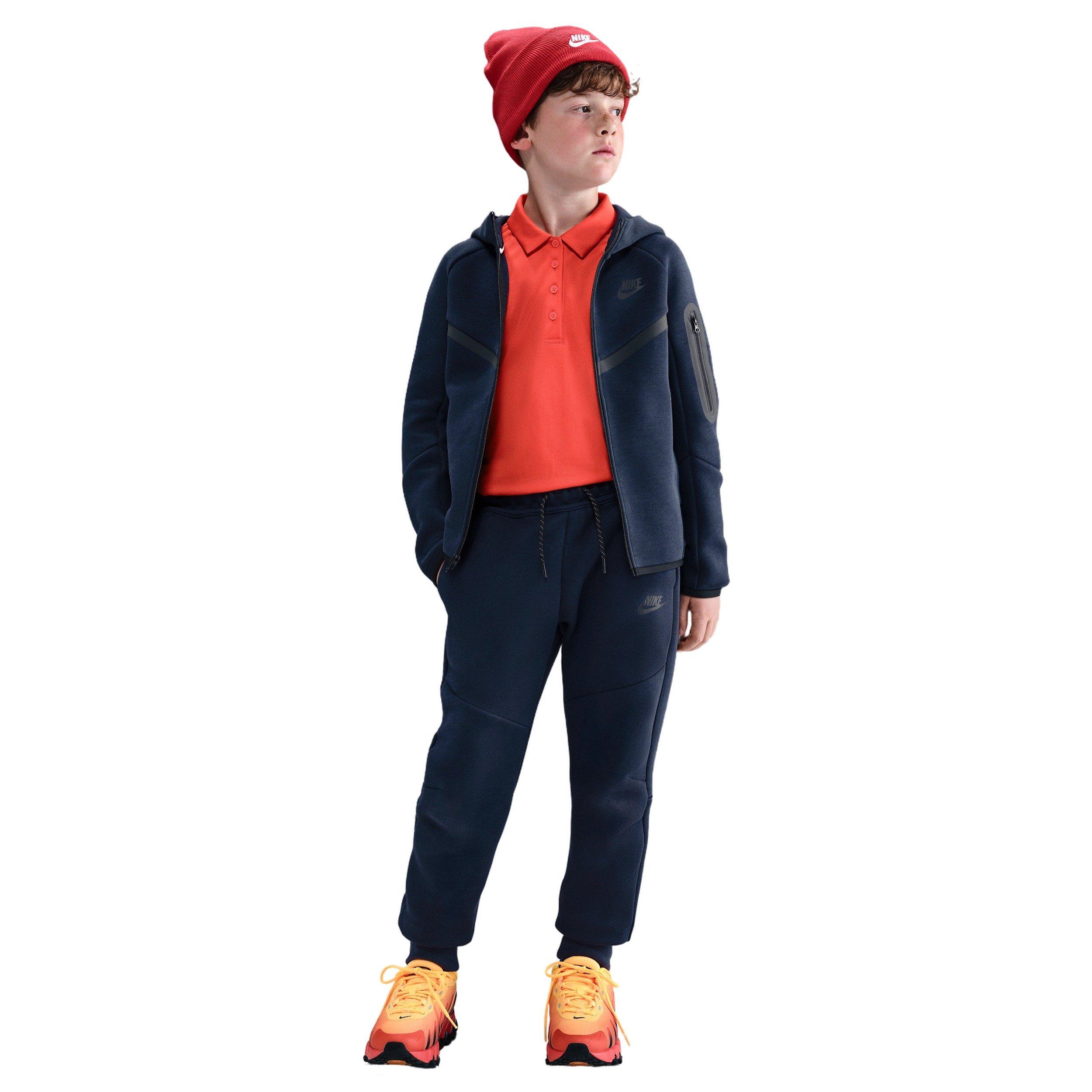 Nike Big Boys' Sportswear Tech Fleece Joggers - Obsidian Blue - OBSIDIAN BLUE